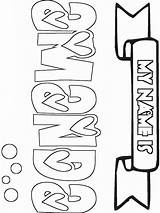 Coloring Pages Girls Names Printable Mycoloring Recommended sketch template