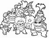Mario Coloring Pages Characters Bros Brothers Kart Super Printable Color Print Getcolorings Together Getdrawings Colorings sketch template