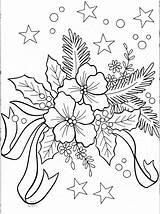 Ausmalbilder Weihnachten Ausmalen Malvorlagen Flores Erwachsene Pergamano Navideños Zeichnen Drawings Noel Weihnachtsstern Verob Floral Hand Bordar Patrons Druckvorlagen Skirt Blumenvasen sketch template