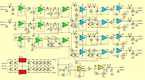 circuit active electronic crossover schematic diagram electronics projects circuit subwoofer