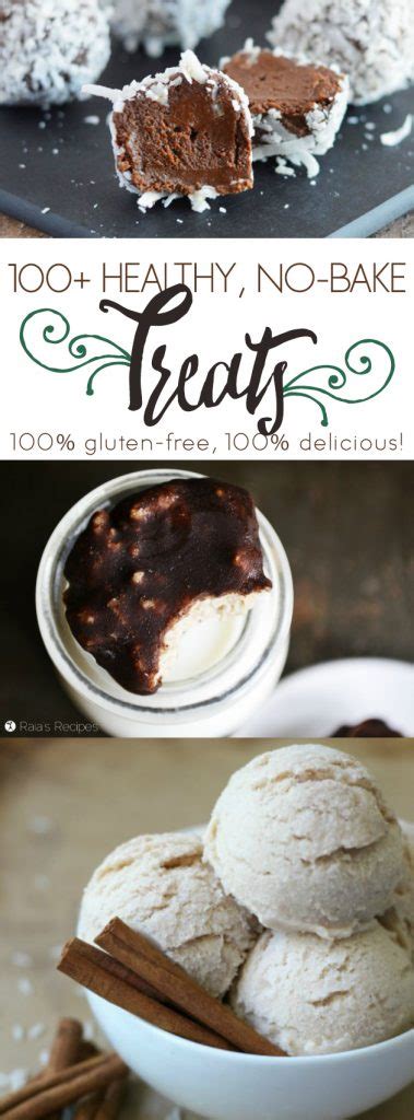 100 Healthy No Bake Gluten Free Treats