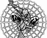 Coloring Spider Man Coming Wecoloringpage sketch template