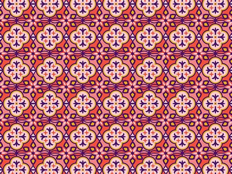 Pink Moroccan Tile Pattern By Meghan Hageman On Dribbble