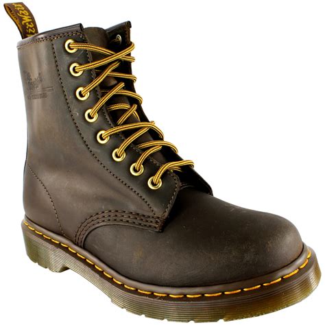 ladies dr martens  classic lace  leather ankle military boots  sizes ebay