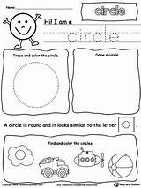 Circle Preschool Worksheets Shapes Shape Kindergarten Worksheet Activities Circles Learning Ingles Para Printable Printables Preescolar Niños Theme Practice Tracing Coloring sketch template