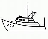 Crucero Barco Barcos Dibujar Cabin sketch template
