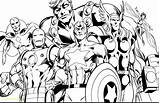 Avengers Coloring Logo Pages Getcolorings Printable sketch template