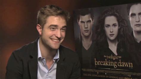 Robert Pattinson On Filming Sex Scenes Twilight Saga
