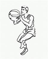 Basketball Players Printable Coloring Pages Bestappsforkids sketch template