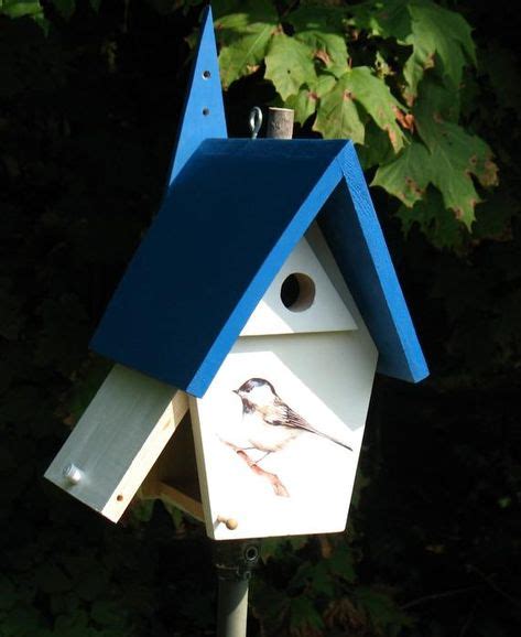handmade bird houses chickadee etsy handmade birdhouses bird houses bird houses diy