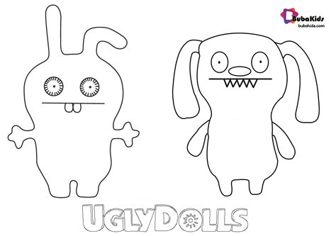 Ugly Dolls Coloring Sheets Printable Coloring Pages