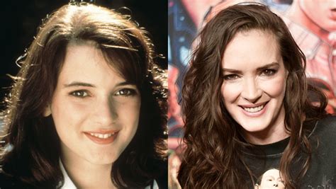 winona ryder then and now see photos of her transformation hollywood life