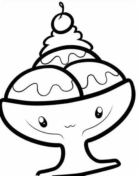 ice cream cone coloring page   ice cream cone