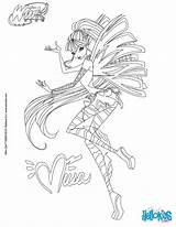 Coloring Winx Musa Sirenix Pages Club Transformation Hellokids Värityskuva Color Fairy Print Choose Board sketch template