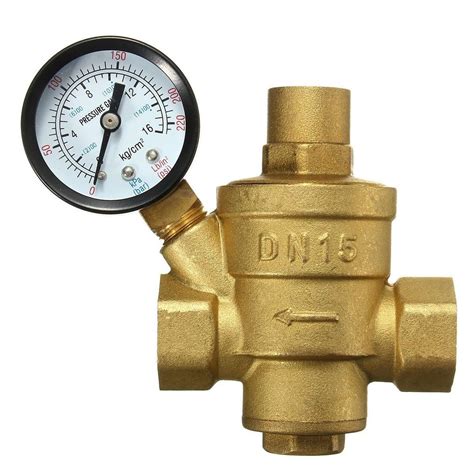 dn  brass water pressure reducing valve  adjustable water