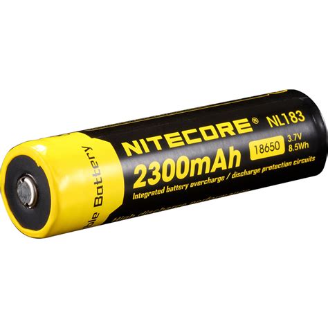 nitecore nitecore  li ion rechargeable battery nl bh