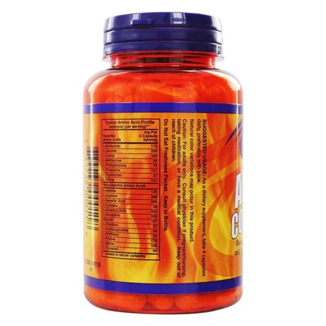 Now Foods Amino Complete 120 Capsules Holly Hill Vitamins