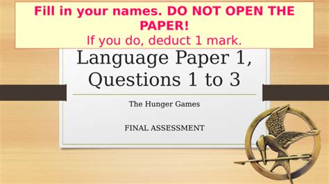 aqa english language paper  questions   teaching resources