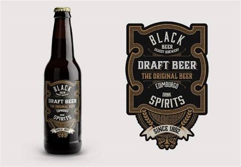 sample beer label templates   vector eps psd