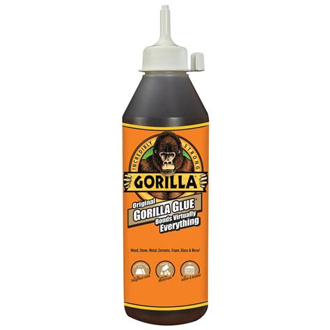 gorilla glue  oz original polyurethane adhesive   home depot