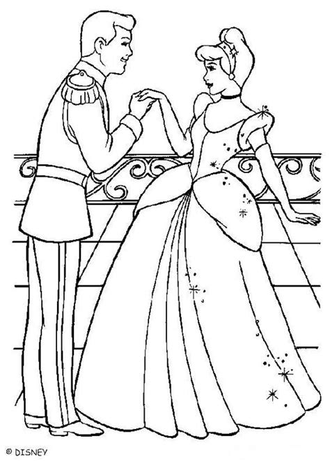 cinderella   prince charming coloring pages hellokidscom