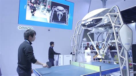 Ces 2018 Ping Pong Human Vs Robot Forpheus Youtube