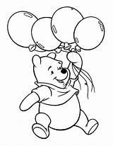 Coloring Pages Toddlers Balloons Balloon sketch template