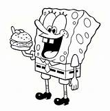 Coloring Spongebob Pages Gary Printable Getcolorings Color sketch template