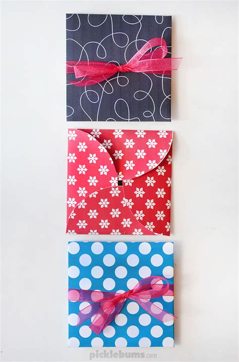 printable gift card holders picklebums