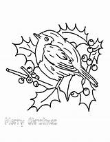 Robin Coloring Pages Red Bird Printable Getcolorings Color Print sketch template