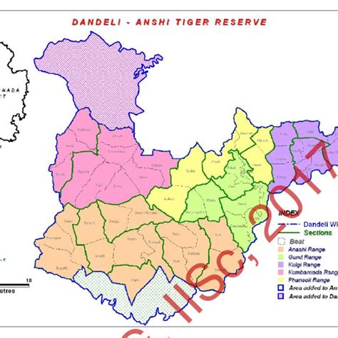 Land Use Classification Map Of Uttara Kannada District