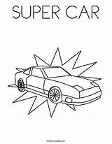 Coloring Supercar Pages Super Car Getcolorings Printable Color sketch template