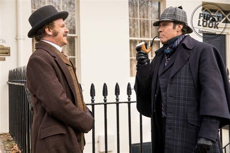 A First Look Image Showing Will Ferrell And John C Reilly In Holmes
