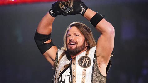 aj styles announces  entry   royal rumble match wwe stock update