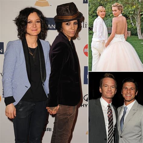 see married and engaged gay celebs the talk cohost sara