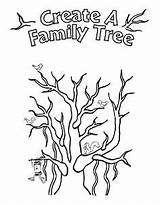 Tree Coloring Pages Family Crayola Hollow Drawing Clipart Reunion Clip Color Library Members La 61kb 303px Print Create Draw Getdrawings sketch template