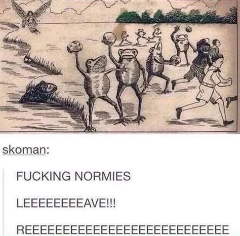 fucking normies normie know your meme