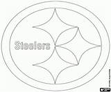 Steelers Logo Coloring Nfl Pittsburgh Pages Logos Drawing Printable Football Bay Packers Green Team Oncoloring Helmet Game Broncos Cowboys Games sketch template