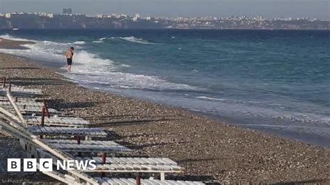 why turkey s beaches are empty bbc news