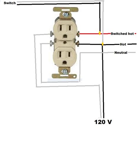 wiring diagram   switched outlet wiring diagram