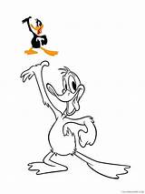 Daffy Coloring4free Cartoons sketch template