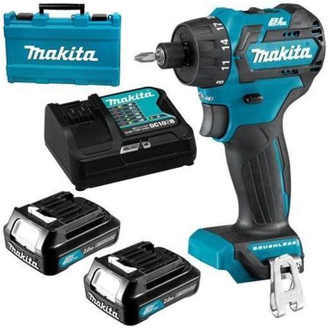 Makita Df032dsae 12v Max Brushless 1 4 Hex Chuck Driver Drill Kit