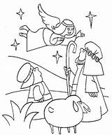 Coloring Birth Jesus Pages Angels Christmas Clipart Angel Library Nativity Presepio Colorir Natal Para Choose Board Popular sketch template