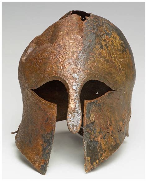 ancient warriors helmet owner unknown secret history