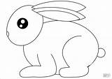 Rabbit Coloring Pages Small Rabbits Preschool Printable Bunny Coloringbay Drawing Easter sketch template