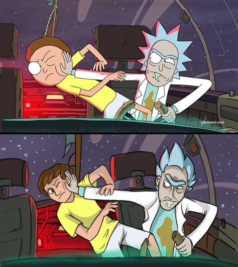 Rick And Morty Scene Redraw By Nogoodverybad On Deviantart