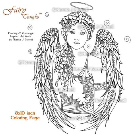 printable angel coloring pages  adults rdc