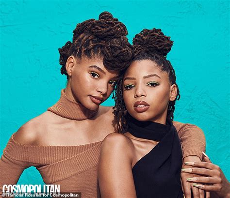 Chloe X Halle Glow In Coordinated Ensembles As The Sisters Gush About