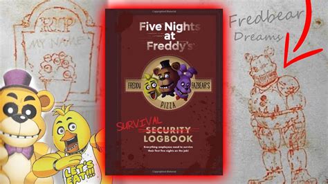Huge Lore In The Five Nights At Freddy S Survival Logbook Youtube