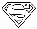 Superman Coloring Pages Logo Printable Kids Cool2bkids Symbol Super Logos Silhouette Choose Board sketch template